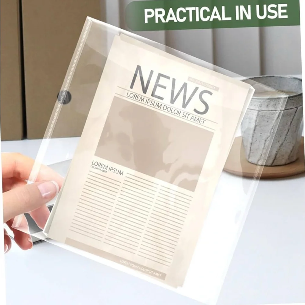 Clear Document Sleeves Set
